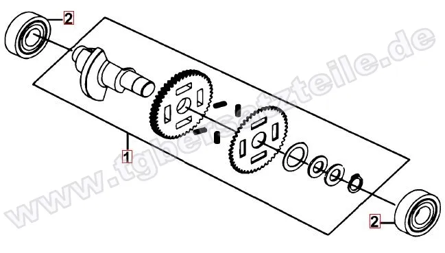 Gegengewichtsachse Gegengewichtsachse