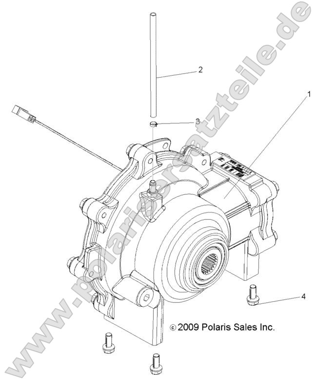 Drive Train, Front Gearcase