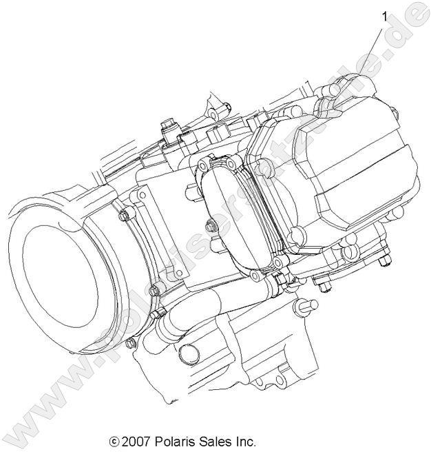 ENGINE, SHORT BLOCK