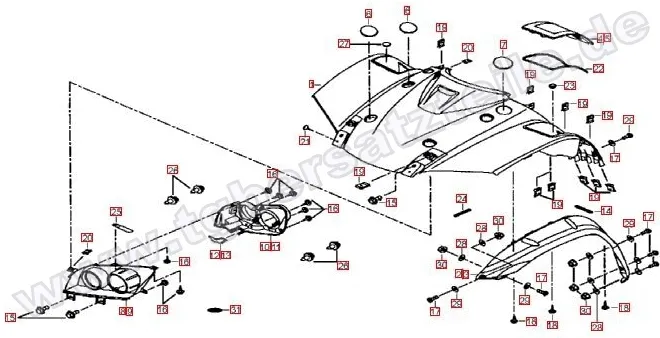 Frontverkleidung Frontverkleidung