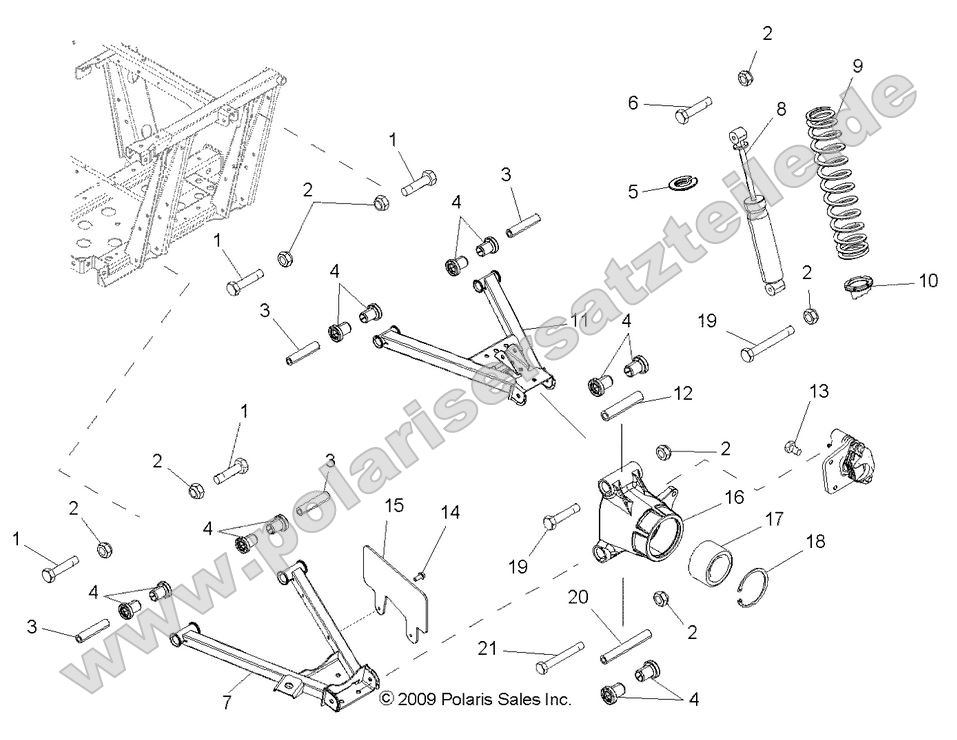 Suspension, Rear