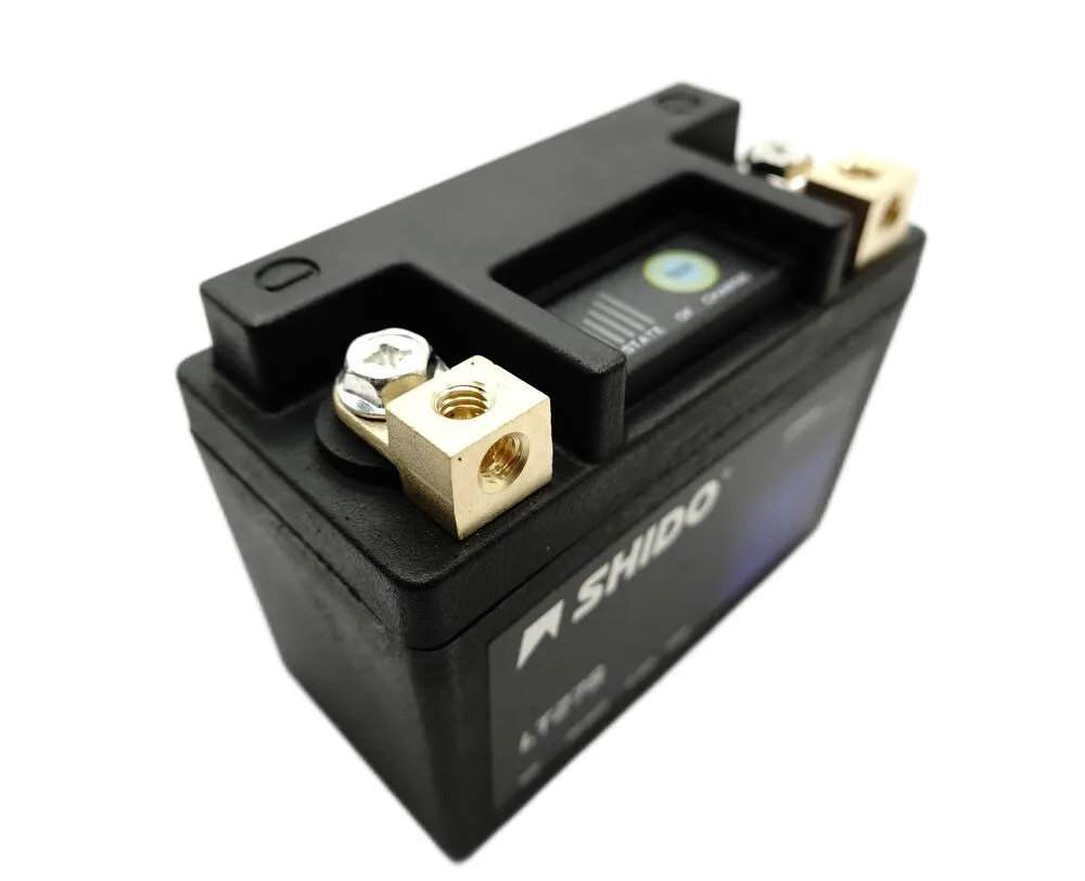 Shido-LTZ7S-Lithium-Ionen-Batterie-12V-LiFePO-oben Shido LTZ7S Lithium Ionen Batterie 12V LiFePO (YTZ7S YTZ6V FTZ7S)