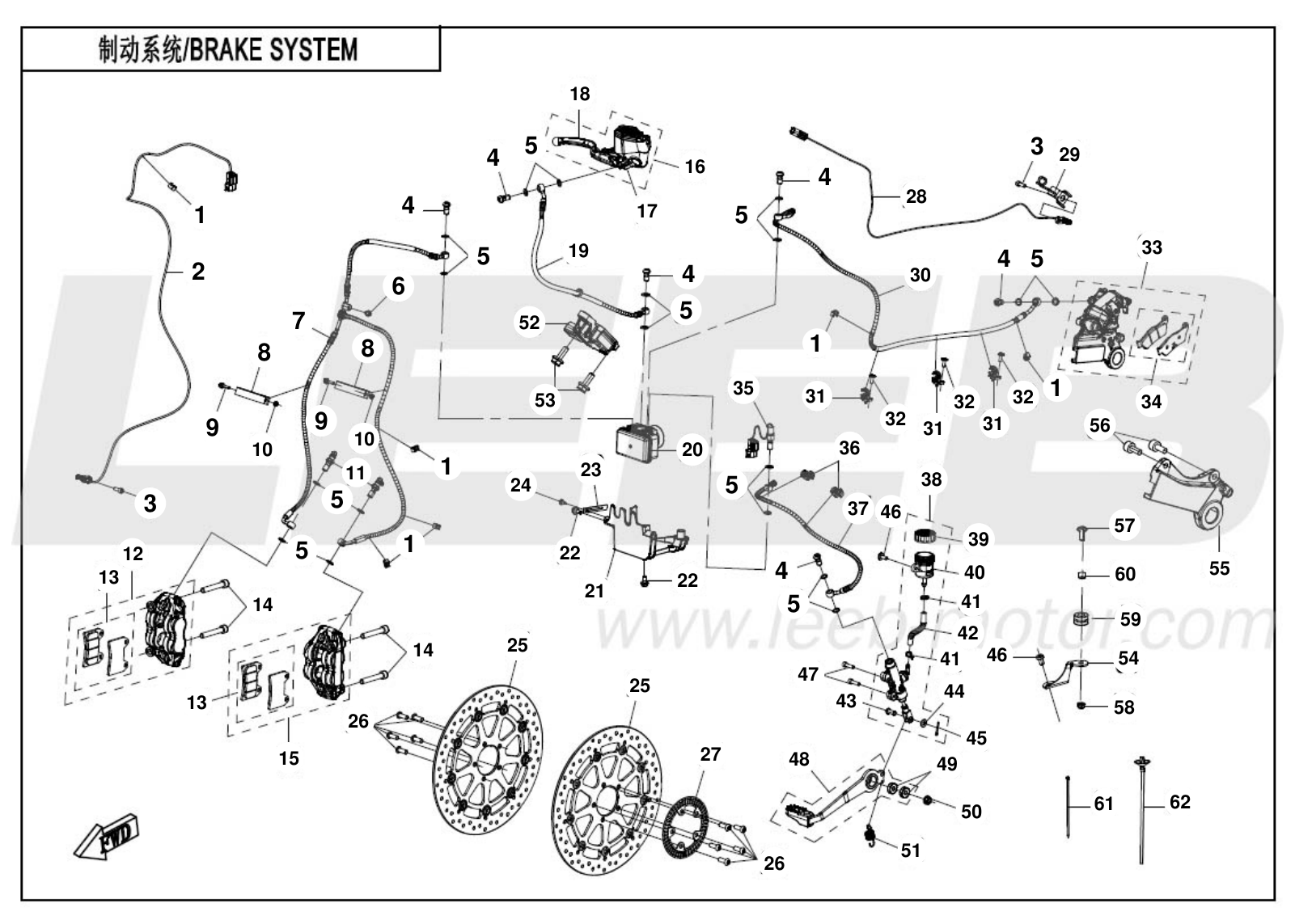 F08 BRAKE SYSTEM F08 BRAKE SYSTEM