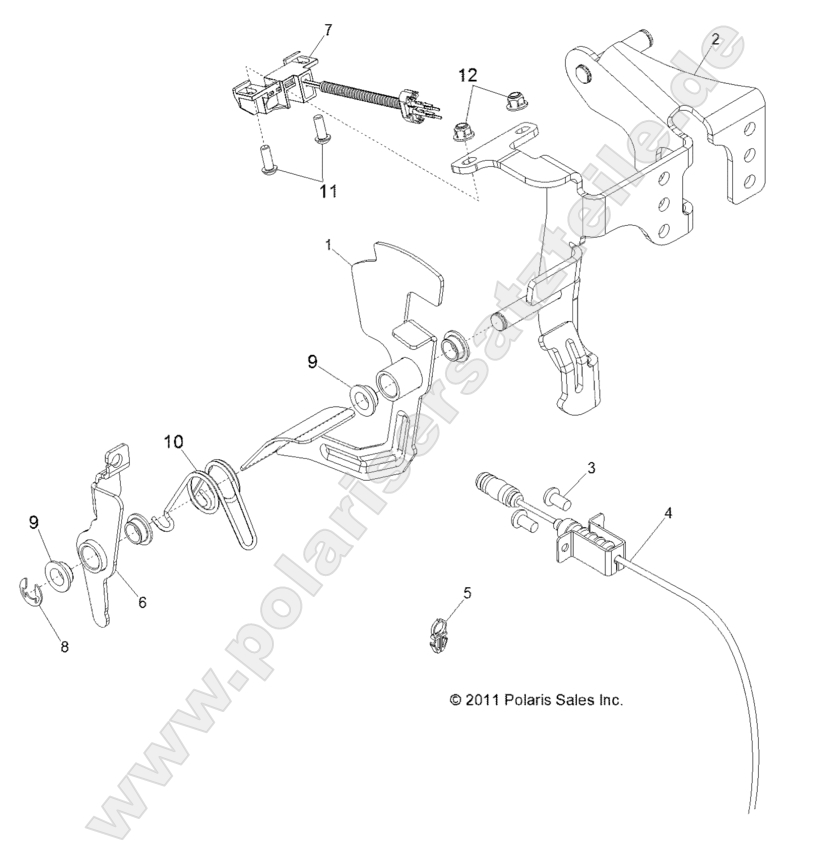 ENGINE, THROTTLE PEDAL ENGINE, THROTTLE PEDAL