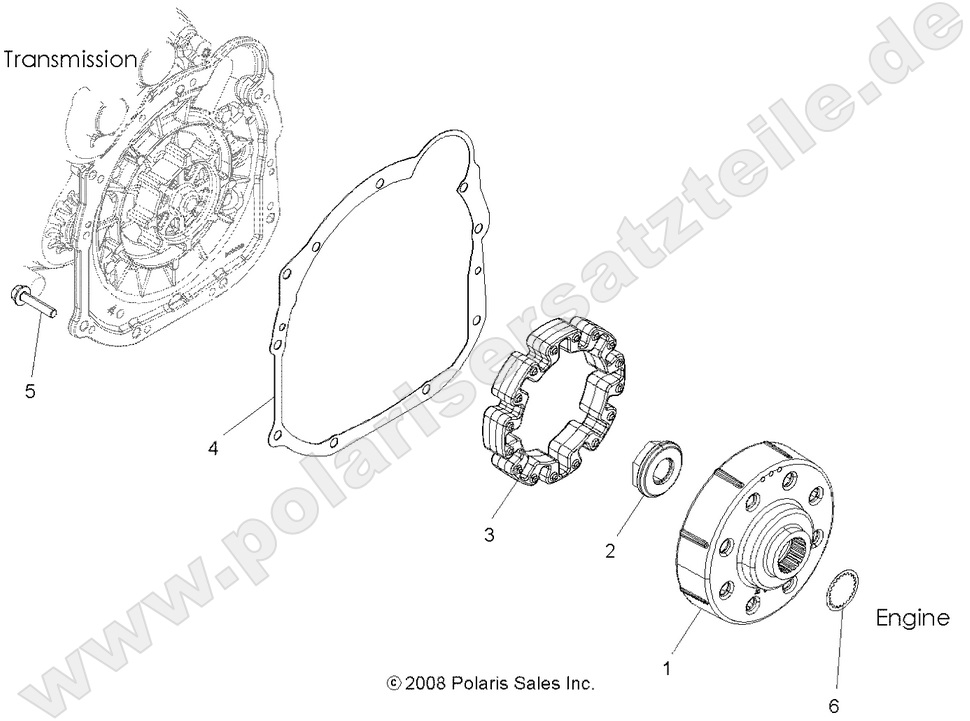 DRIVE TRAIN, DRIVE COUPLER DRIVE TRAIN, DRIVE COUPLER