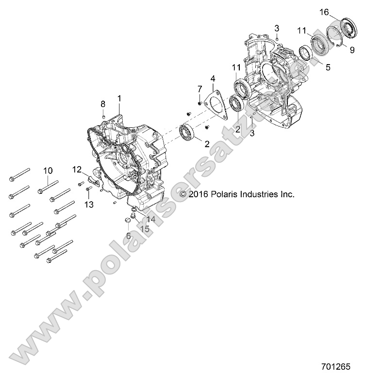 Engine, Crankcase Engine, Crankcase