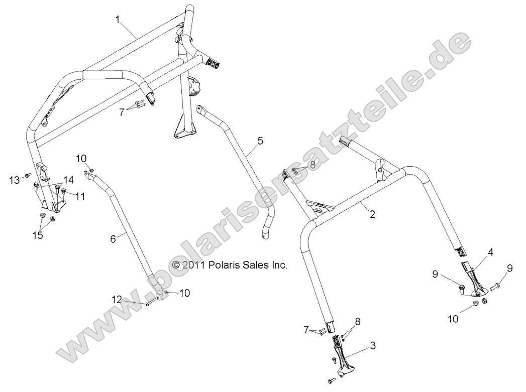 CHASSIS, CAB FRAME and SIDE BARS CHASSIS, CAB FRAME and SIDE BARS