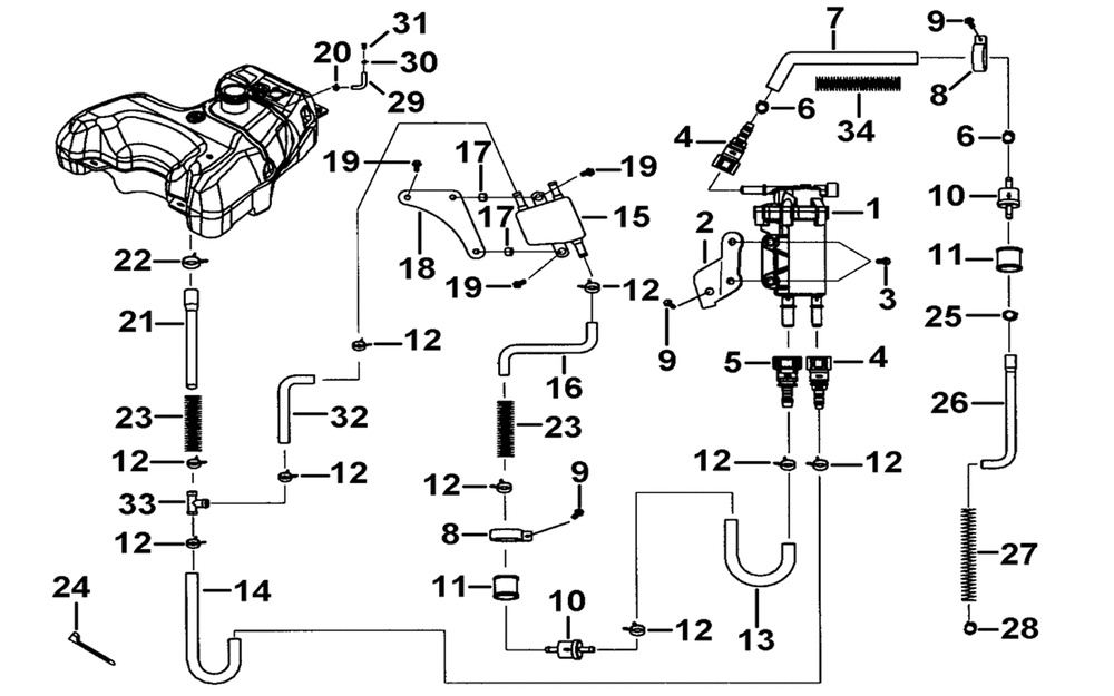 Einzelteile Kraftstoffsystem & Kraftstoffpumpe (FOR GERMANY 009279~018652) Einzelteile Kraftstoffsystem & Kraftstoffpumpe (FOR GERMANY 009279~018652)