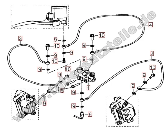 Bremsanlage vorne Bremsanlage vorne