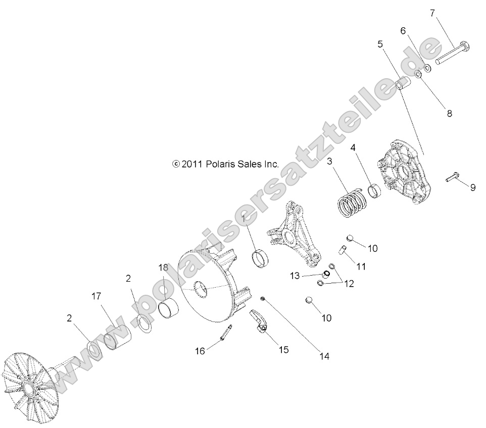 Drive Train, Primary Clutch