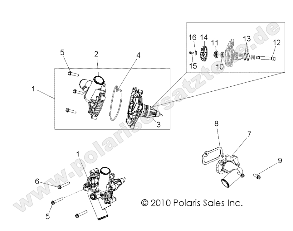 ENGINE, COOLING, WATERPUMP ENGINE, COOLING, WATERPUMP
