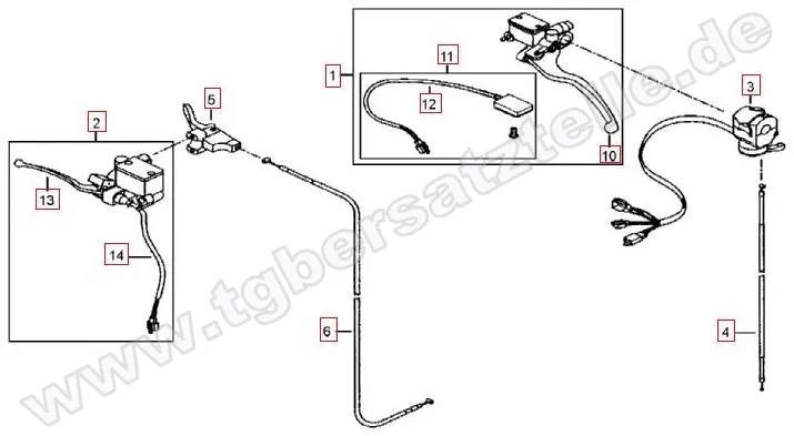 Schalter-Hebel Schalter-Hebel