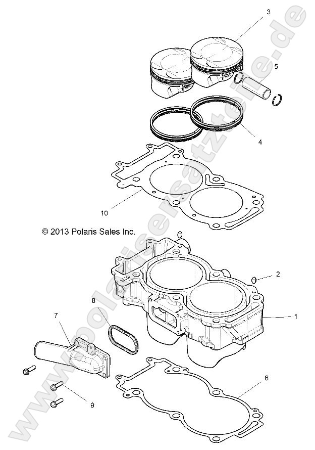 ENGINE, CYLINDER AND PISTON ENGINE, CYLINDER AND PISTON