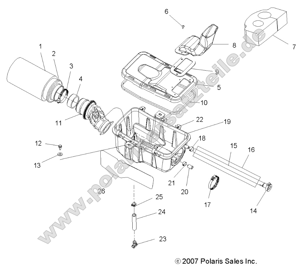 Engine, Air Intake System