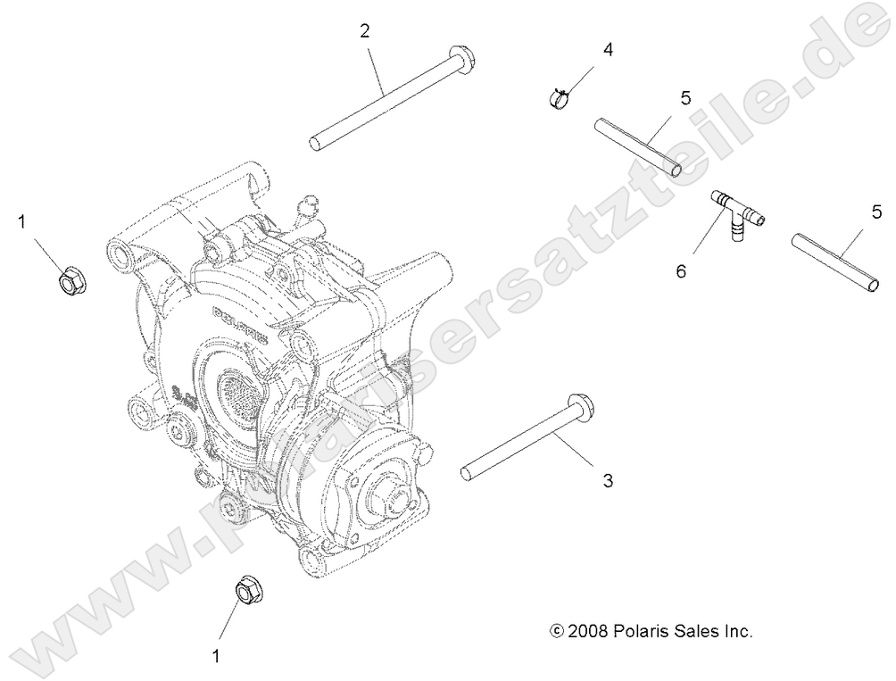 DRIVE TRAIN, GEARCASE MOUNTING, REAR DRIVE TRAIN, GEARCASE MOUNTING, REAR
