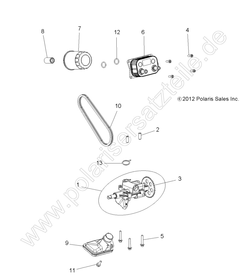 ENGINE, OIL PUMP and OIL COOLER ENGINE, OIL PUMP and OIL COOLER