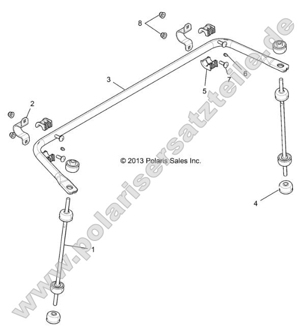 Suspension, Rear Stabilizer Bar