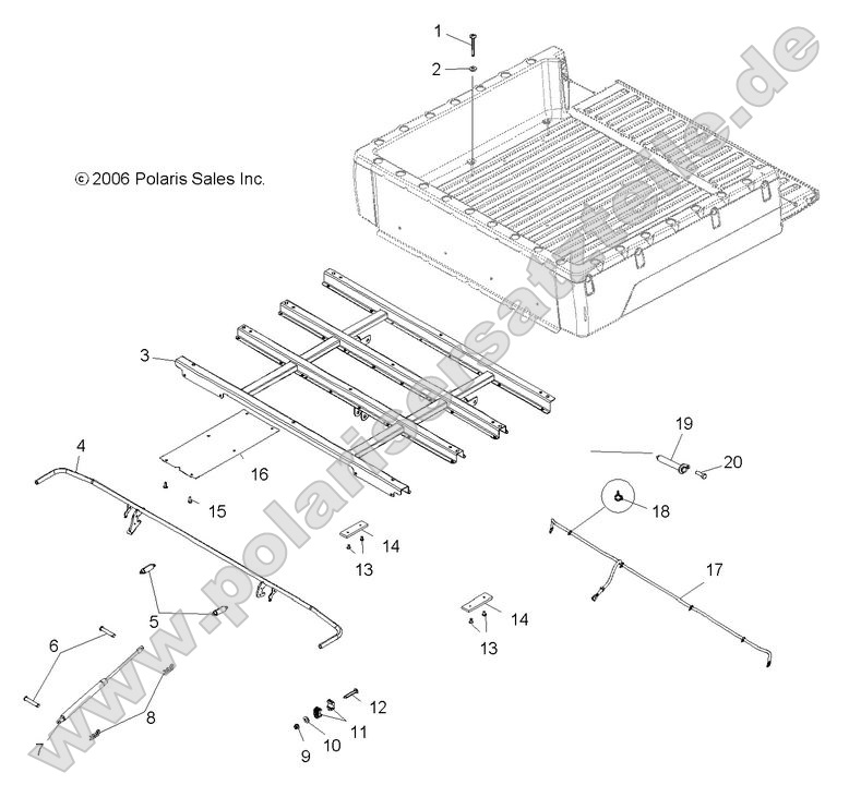 BODY, BOX MOUNTING
