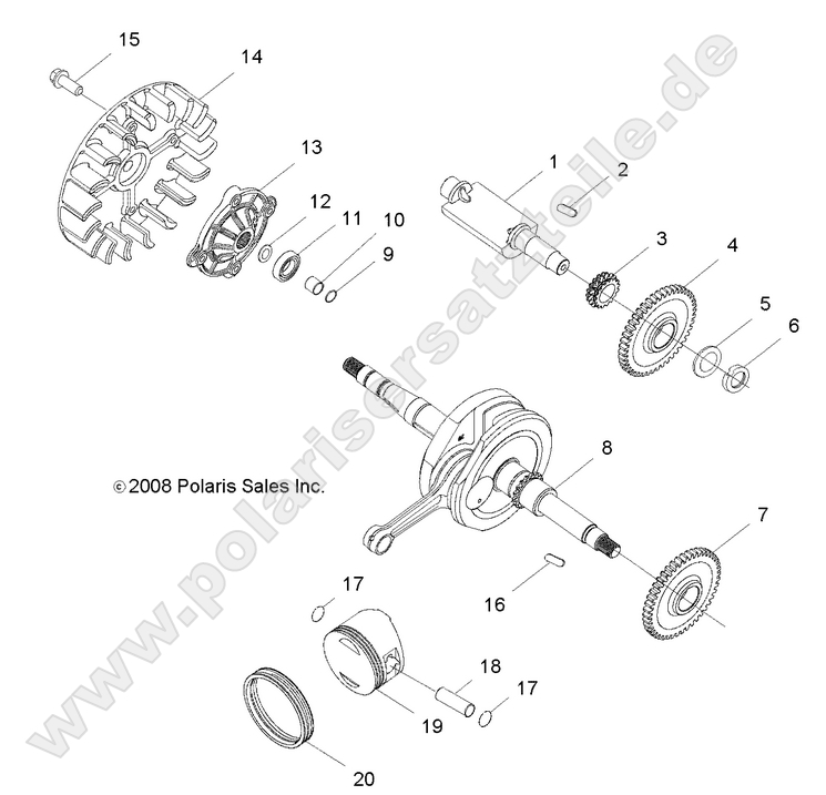 ENGINE, CRANKSHAFT and PISTON ENGINE, CRANKSHAFT and PISTON