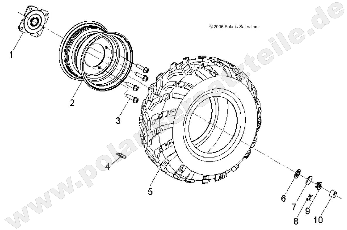 WHEELS, REAR WHEELS, REAR