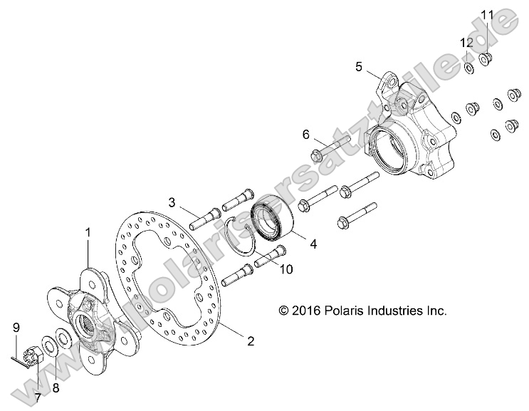 Suspension, Rear Carrier Suspension, Rear Carrier