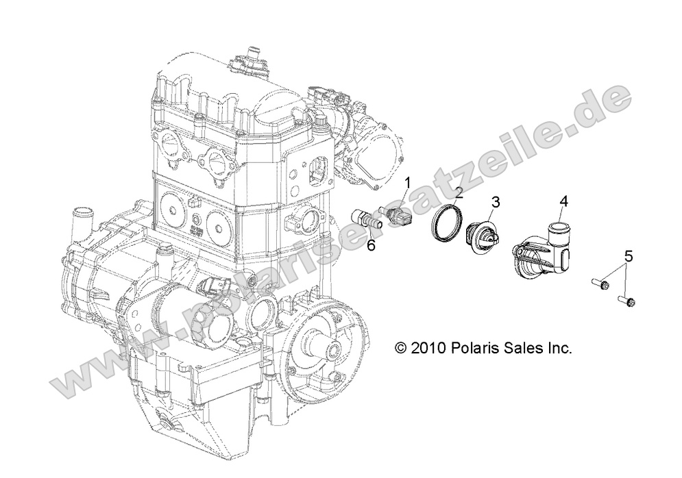 ENGINE, THERMOSTAT