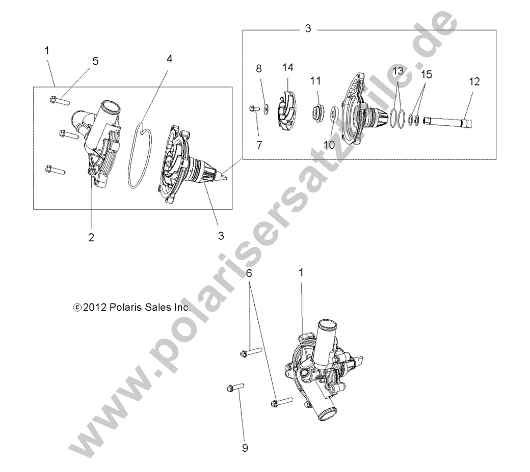 ENGINE, COOLING, WATERPUMP ENGINE, COOLING, WATERPUMP