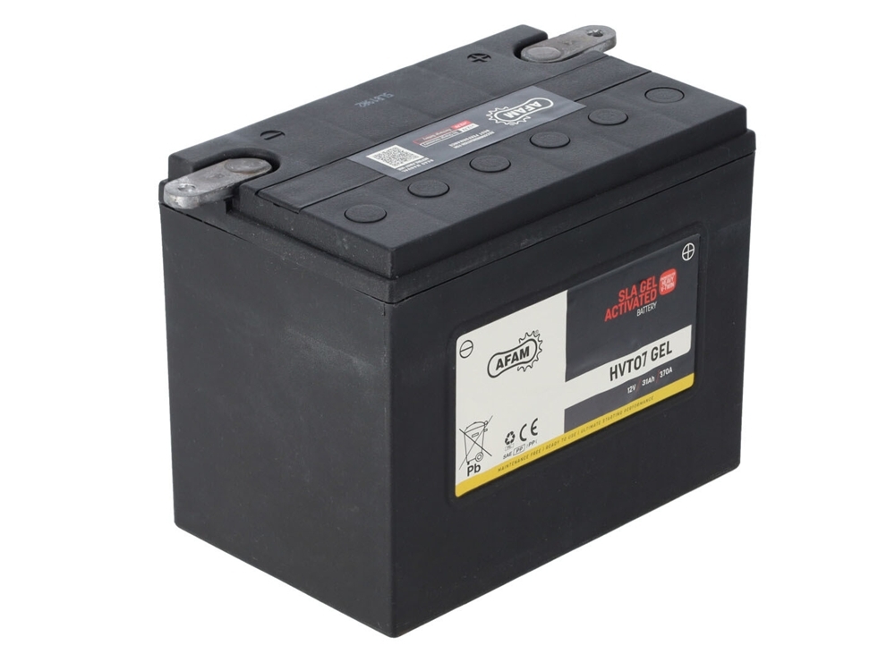 AFAM HVT 07 GEL SLA Batterie 12V 31AH 370A - Einbaufertig (66007 YHD-12 CHD4-12 HVT07) AFAM HVT 07 GEL SLA Batterie 12V 31AH 370A - Einbaufertig (66007 YHD-12 CHD4-12 HVT07)