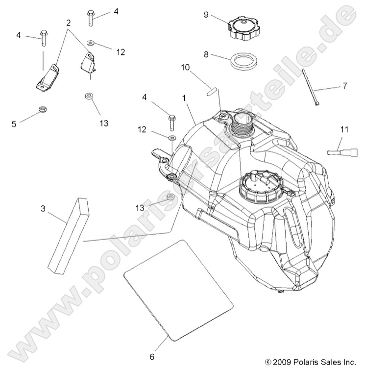 BODY, FUEL TANK ASM. BODY, FUEL TANK ASM.