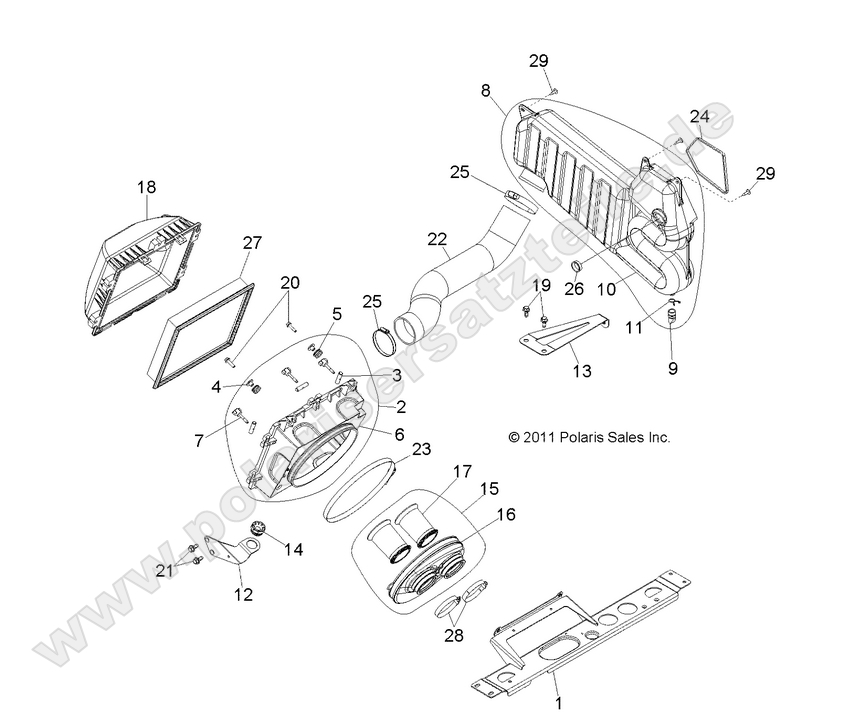 ENGINE, AIR INTAKE SYSTEM ENGINE, AIR INTAKE SYSTEM
