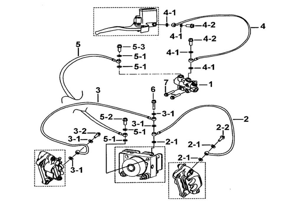Bremsschläuche & Bremsverteiler vorne