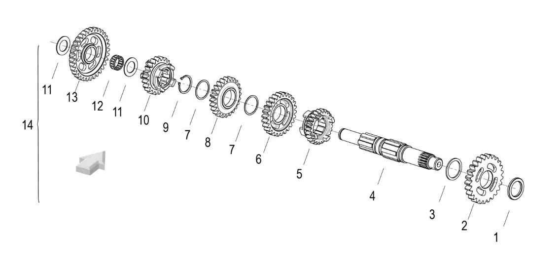 Ausgleichswelle Ausgleichswelle