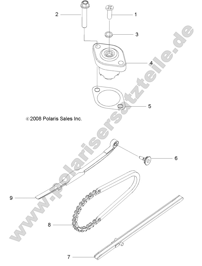 ENGINE, TENSIONER, CAM CHAIN ENGINE, TENSIONER, CAM CHAIN