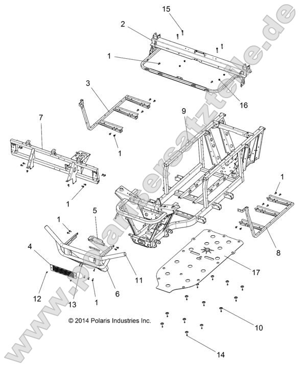 Chassis, Frame and Front Bumper Chassis, Frame and Front Bumper