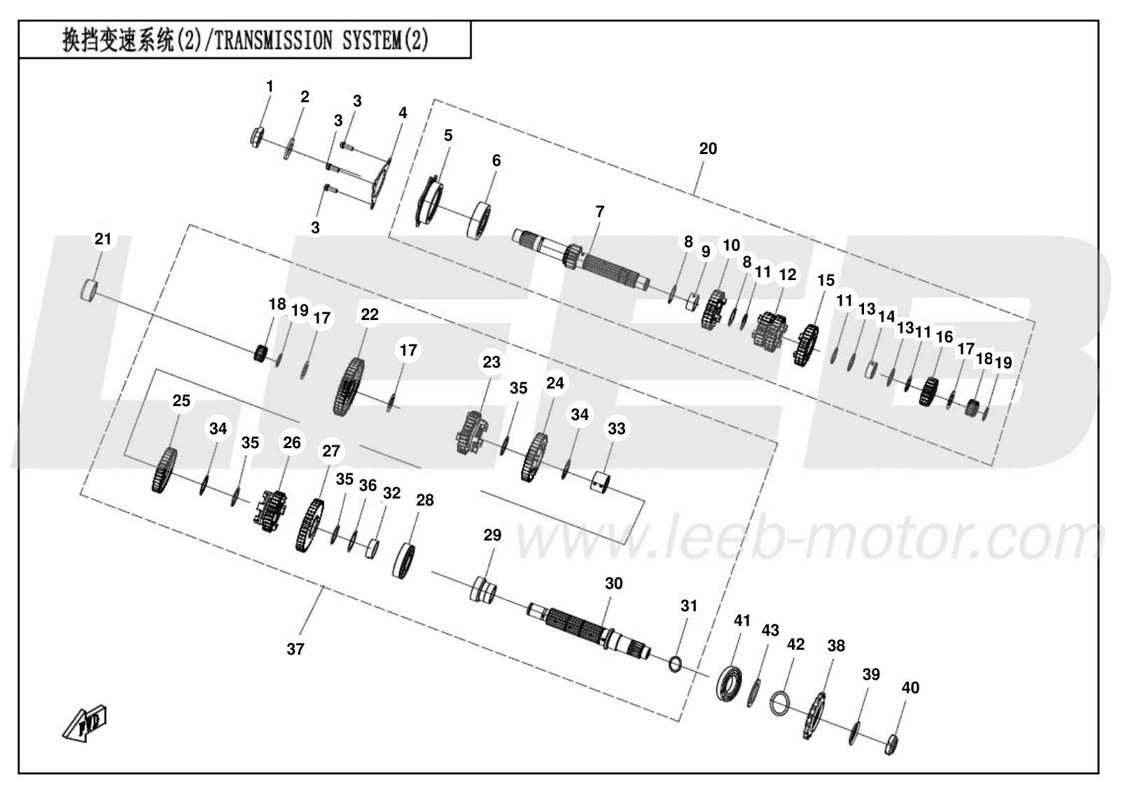 E06-2 TRAINSMISION SYSTEM(2) E06-2 TRAINSMISION SYSTEM(2)