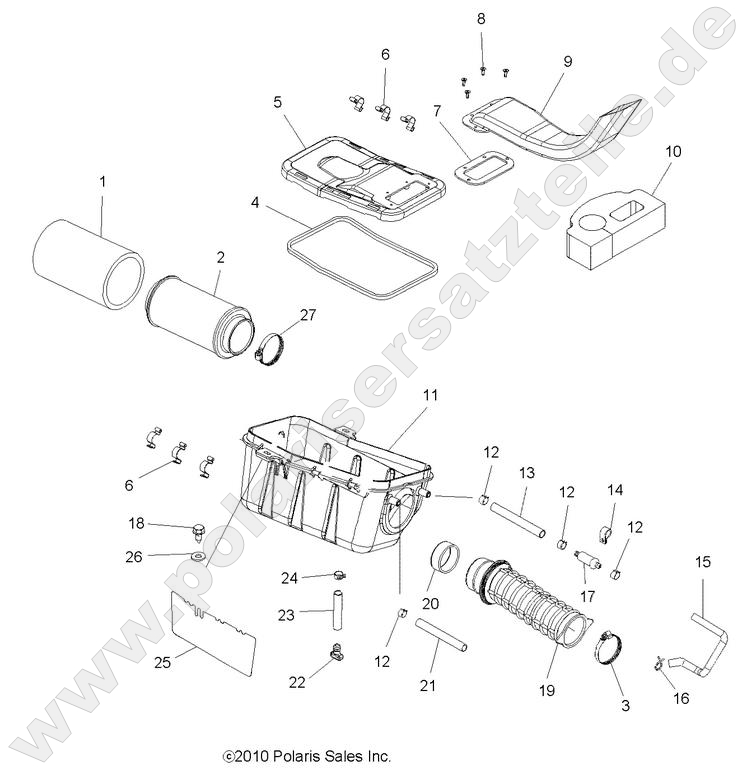 ENGINE, AIR INTAKE SYSTEM ENGINE, AIR INTAKE SYSTEM