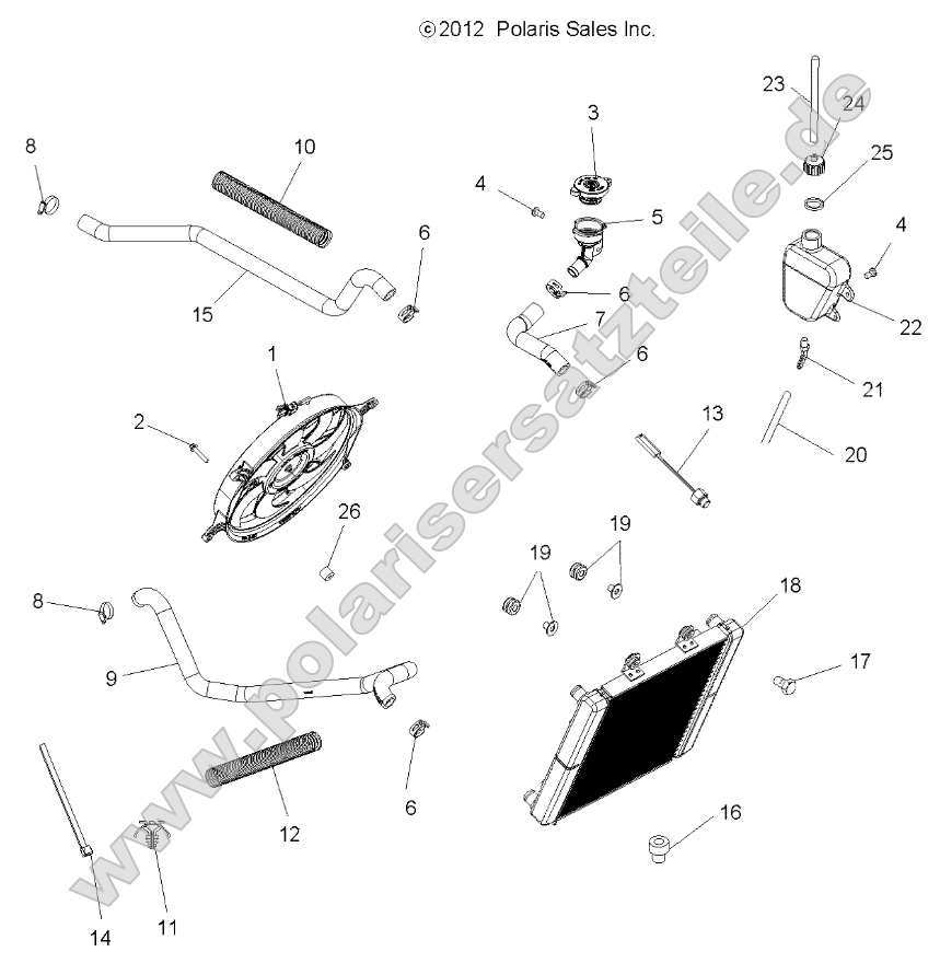 Engine, Cooling System Engine, Cooling System