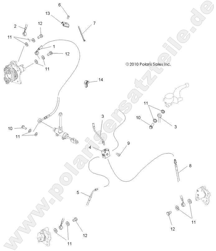 BRAKES, BRAKE LINES