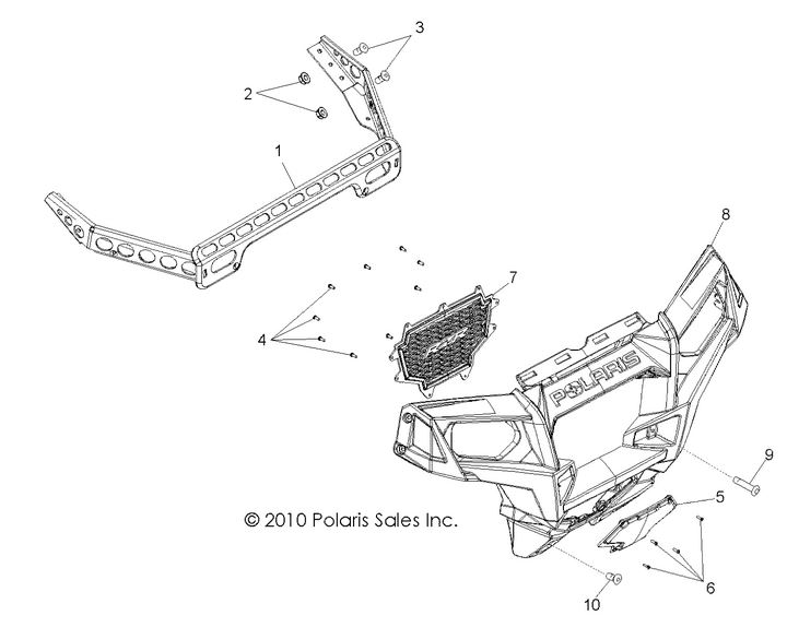 BODY, FRONT BUMPER