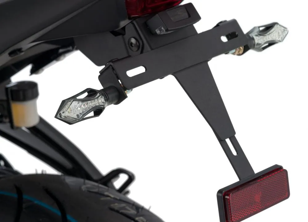 Puig LED Blinker Set House, schwarz, Glas klar, ABE, 70x24 mm