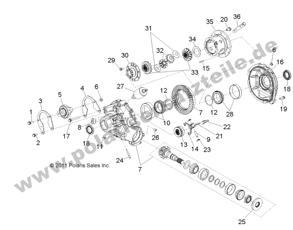 DRIVE TRAIN, GEARCASE, DIFFERENTIAL, INTERNAL COMPONENTS DRIVE TRAIN, GEARCASE, DIFFERENTIAL, INTERNAL COMPONENTS
