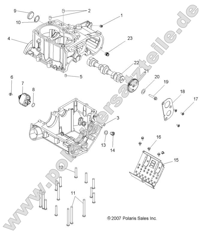 Engine, Crankcase