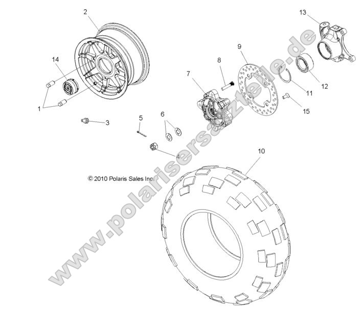 WHEELS, FRONT