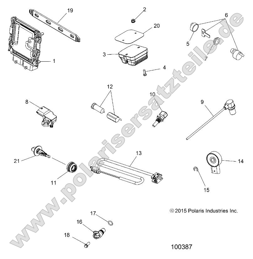 Electrical, Switches, Sensors, ECU and Control Modules