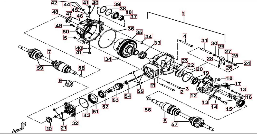 Differenzial hinten (1)