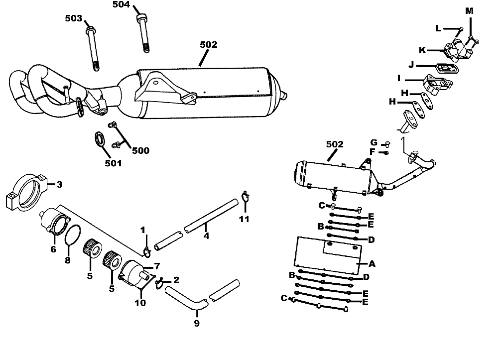 Auspuff & Sekundärluftsystem