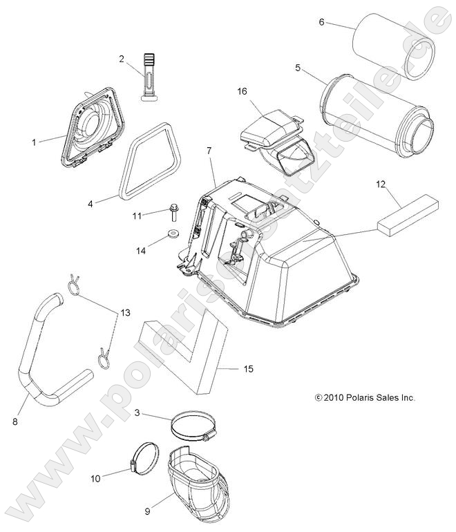 ENGINE, AIR INTAKE ENGINE, AIR INTAKE