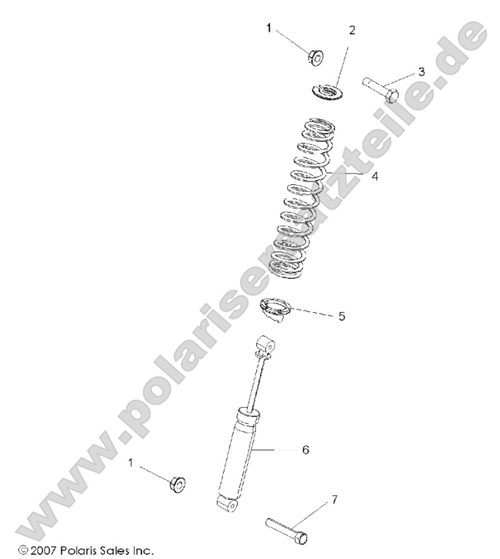 SUSPENSION, FRONT SHOCK MOUNTING SUSPENSION, FRONT SHOCK MOUNTING