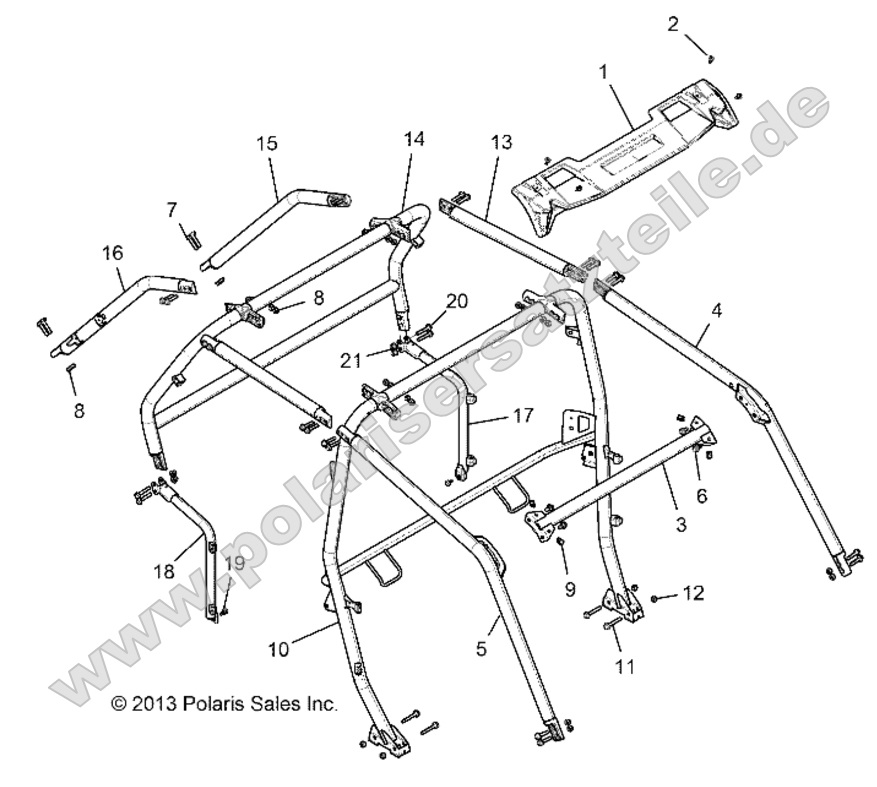 CHASSIS, CAB FRAME CHASSIS, CAB FRAME
