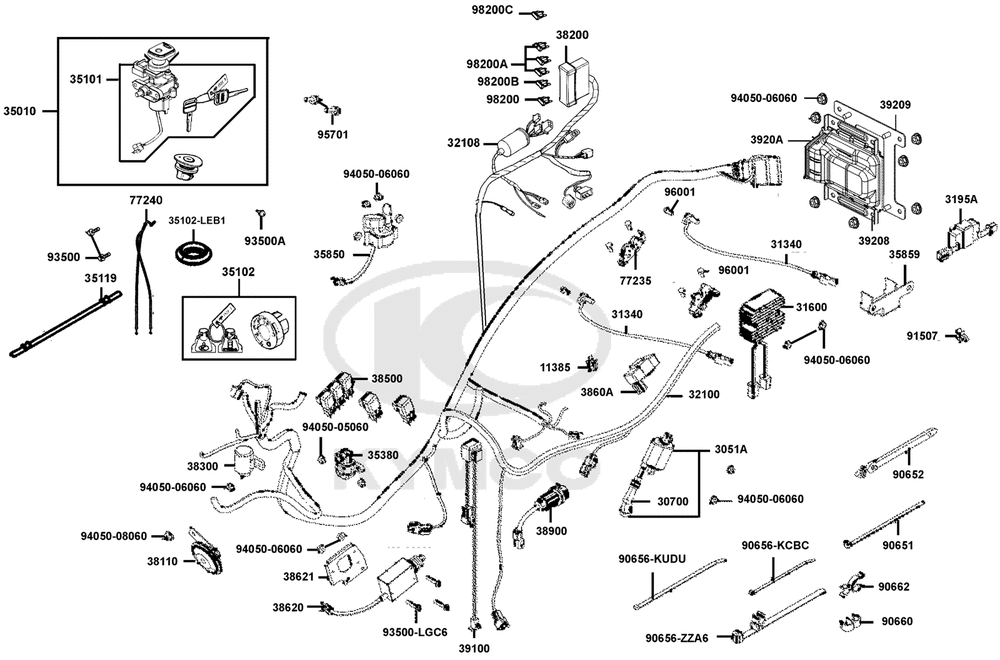Elektrische Anlage & Schlosssatz Elektrische Anlage & Schlosssatz